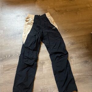 Anine Bing Black and Tan Joggers